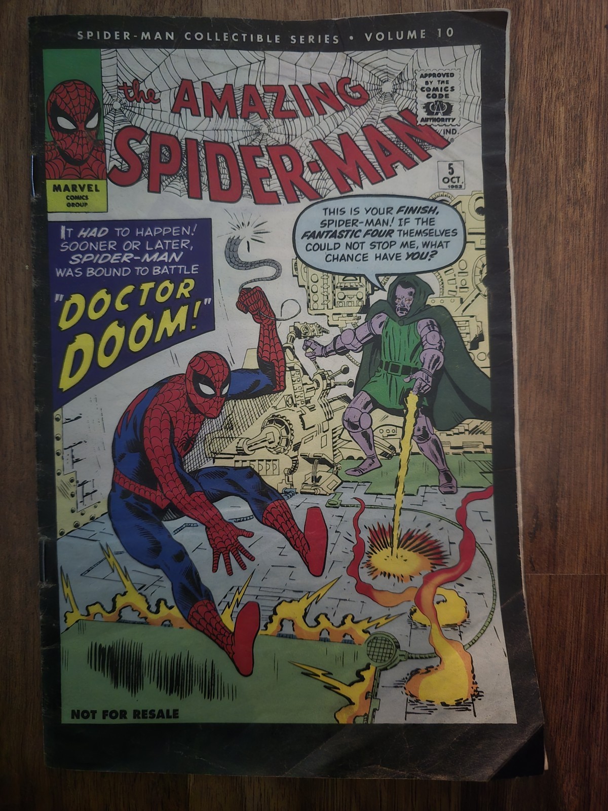 Amazing Spider-Man #5 1963 Doctor Doom Vintage Marvel Comic