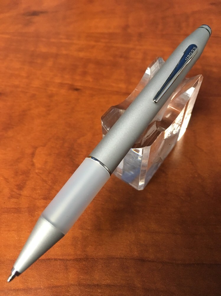 Cross Easy Writer Satin Chrome Ballpoint Pen New In Box 100% Genuine
