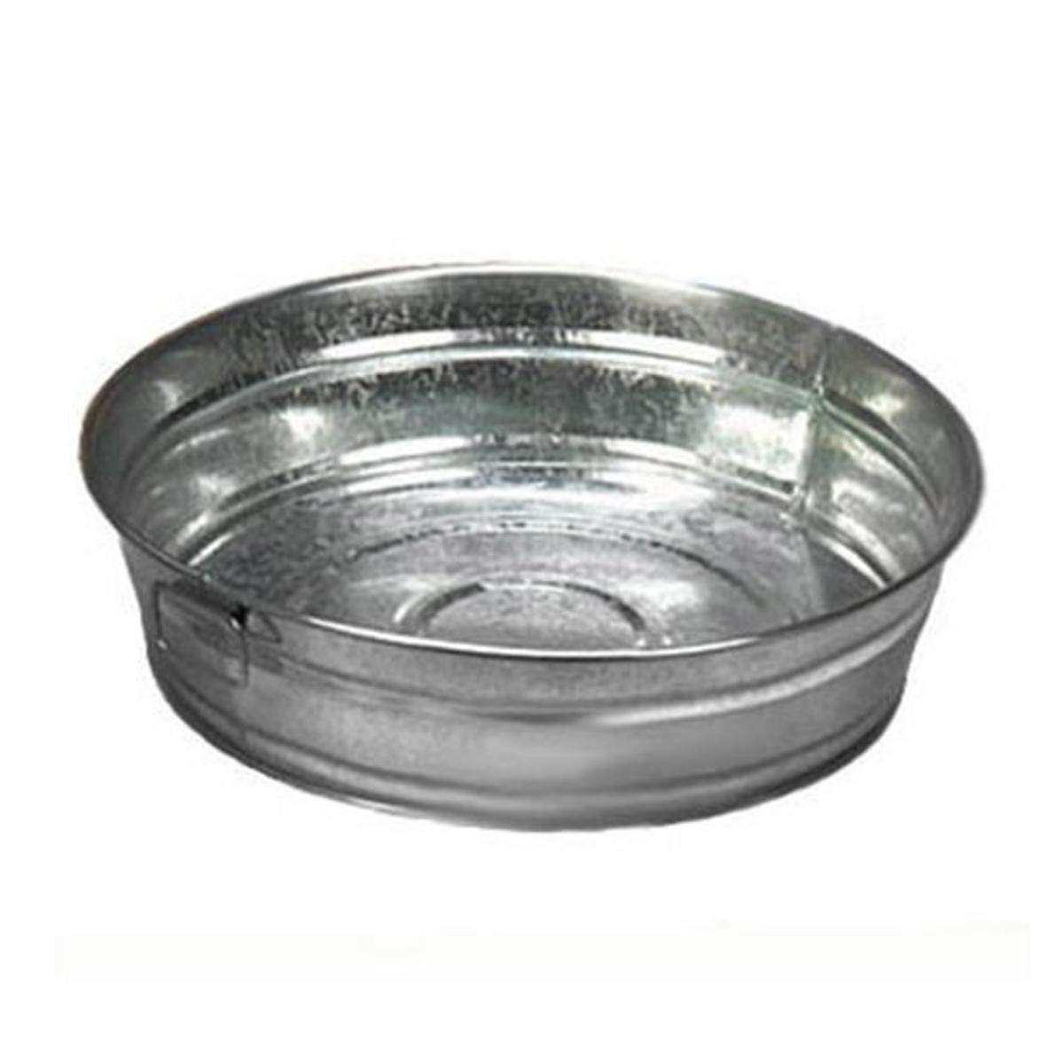 American Metalcraft-MTUB12 Galvanized tub, 95 oz, Silver,Commercial Sinks