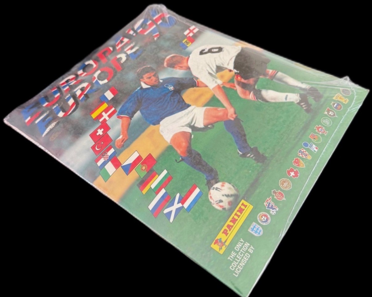 Panini Euro 96 Factory Sealed Complete Sticker Set Album Europe 96 Em 1996