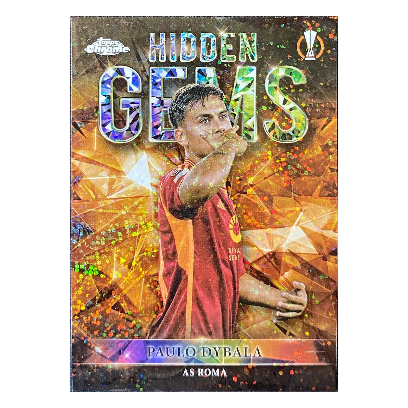 PAULO DYBALA 2023/24 Topps Chrome UEFA Hidden Gems #HG-24
