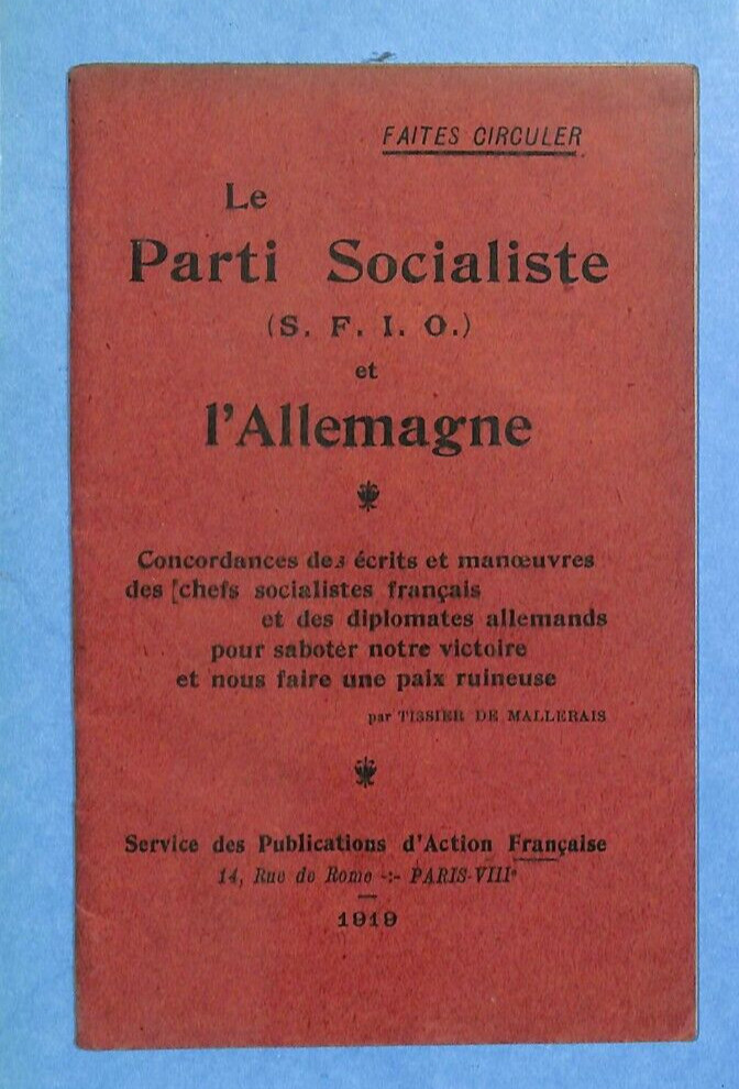 TISSIER DE MALLERAIS \