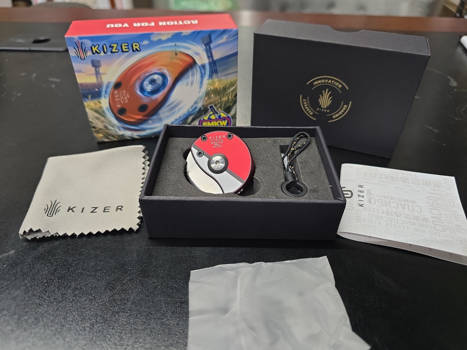 Kizer Snail Trail Catch Em All Knife 53/150