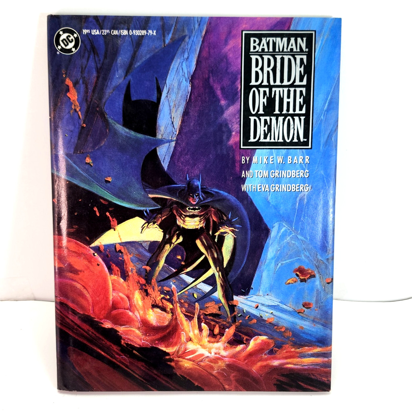 Batman - Bride of the Demon - Mike W. Barr 1990 Hardcover Graphic Novel DC
