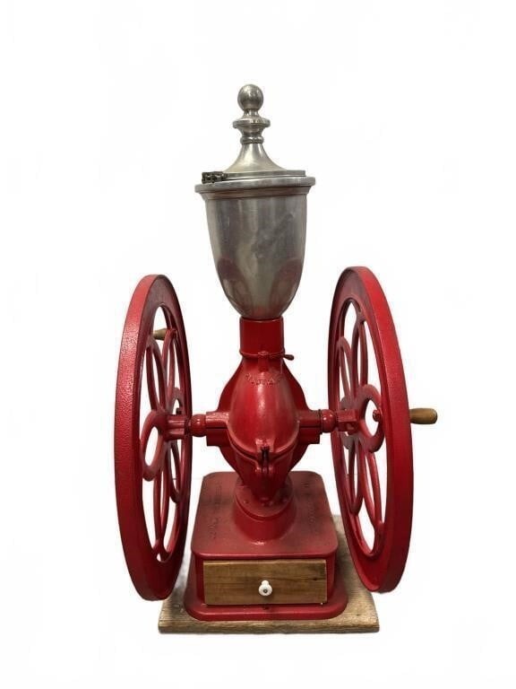Antique Enterprise MFG Co Large Cast Iron Store Coffee Grinder 40