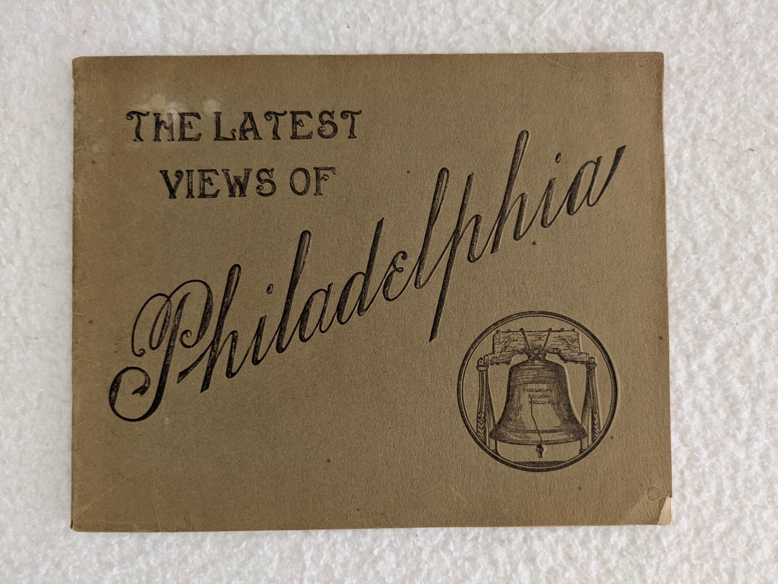 THE LATEST VIEWS OF PHILADELPHIA L.H. Nelson 1910 Antique Souvenir View Book