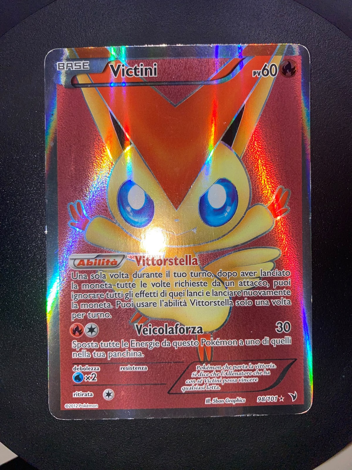Victini - nvi · Noble Victories 98/101 - Italian - Moderately Played Victini - nvi · Noble Victories 98/101 - Italian - Moderately Played