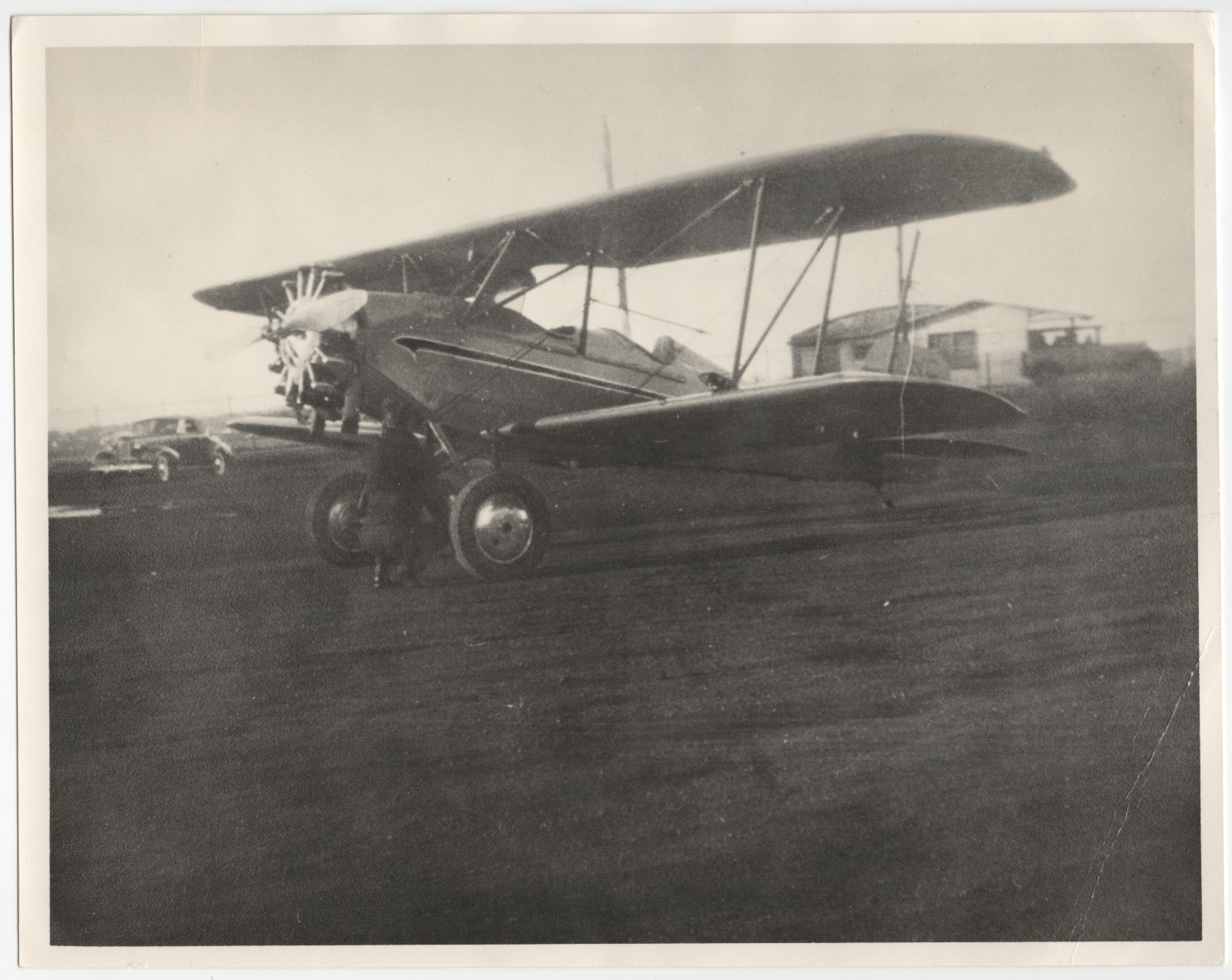 1935 Alliance A-1 Argo Biplane 8x10 Photo, Teterboro NJ