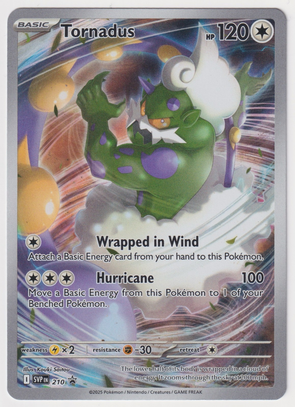Tornadus SVP210 Scarlet & Violet Promo – Pokémon TCG