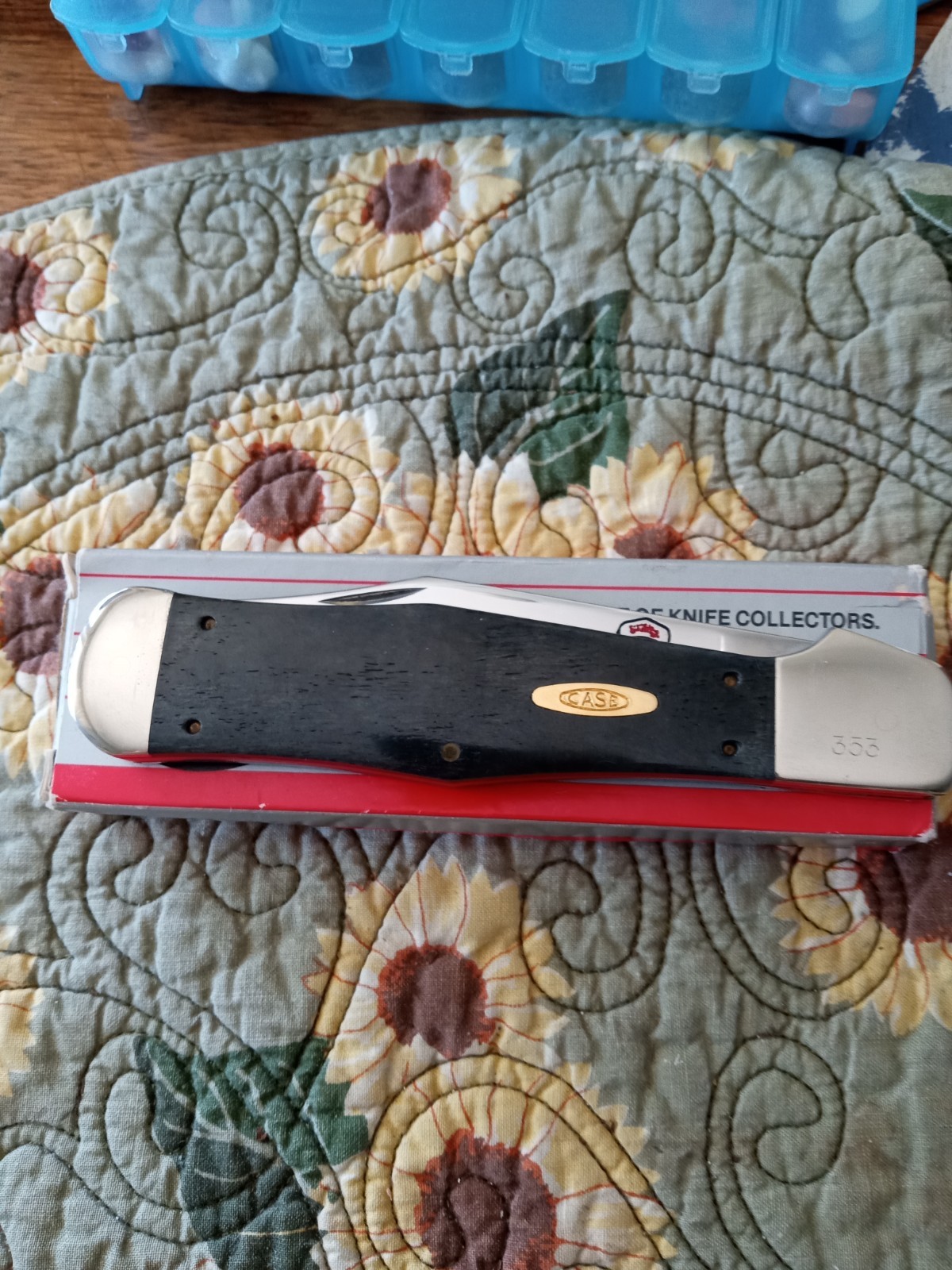 Vintage 1992 Hard Charger Davey Allison Case Knife Coke Bottle Green Handle #353