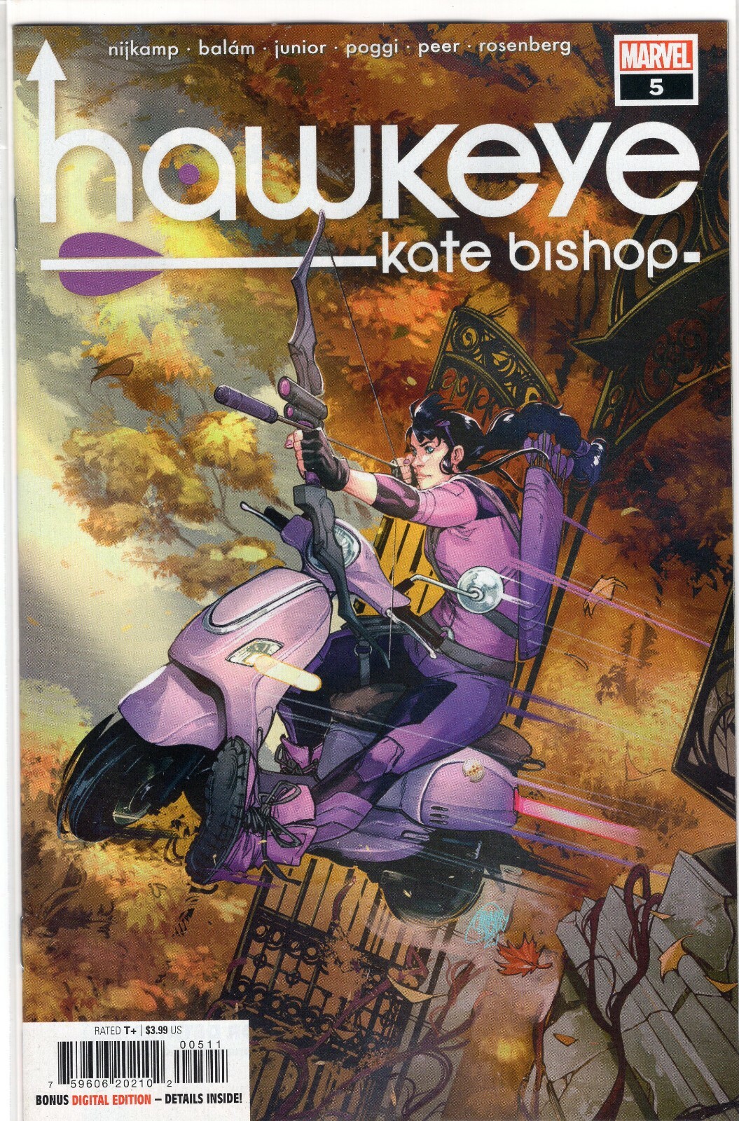 Hawkeye Kate Bishop #5 Marvel Comics 2022 NM+