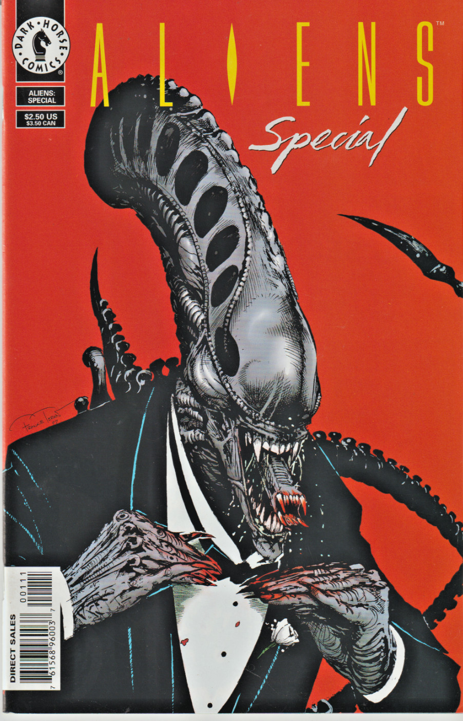 ALIENS SPECIAL  ONE-SHOT  FRANK TERAN   DARK HORSE  1997  NICE