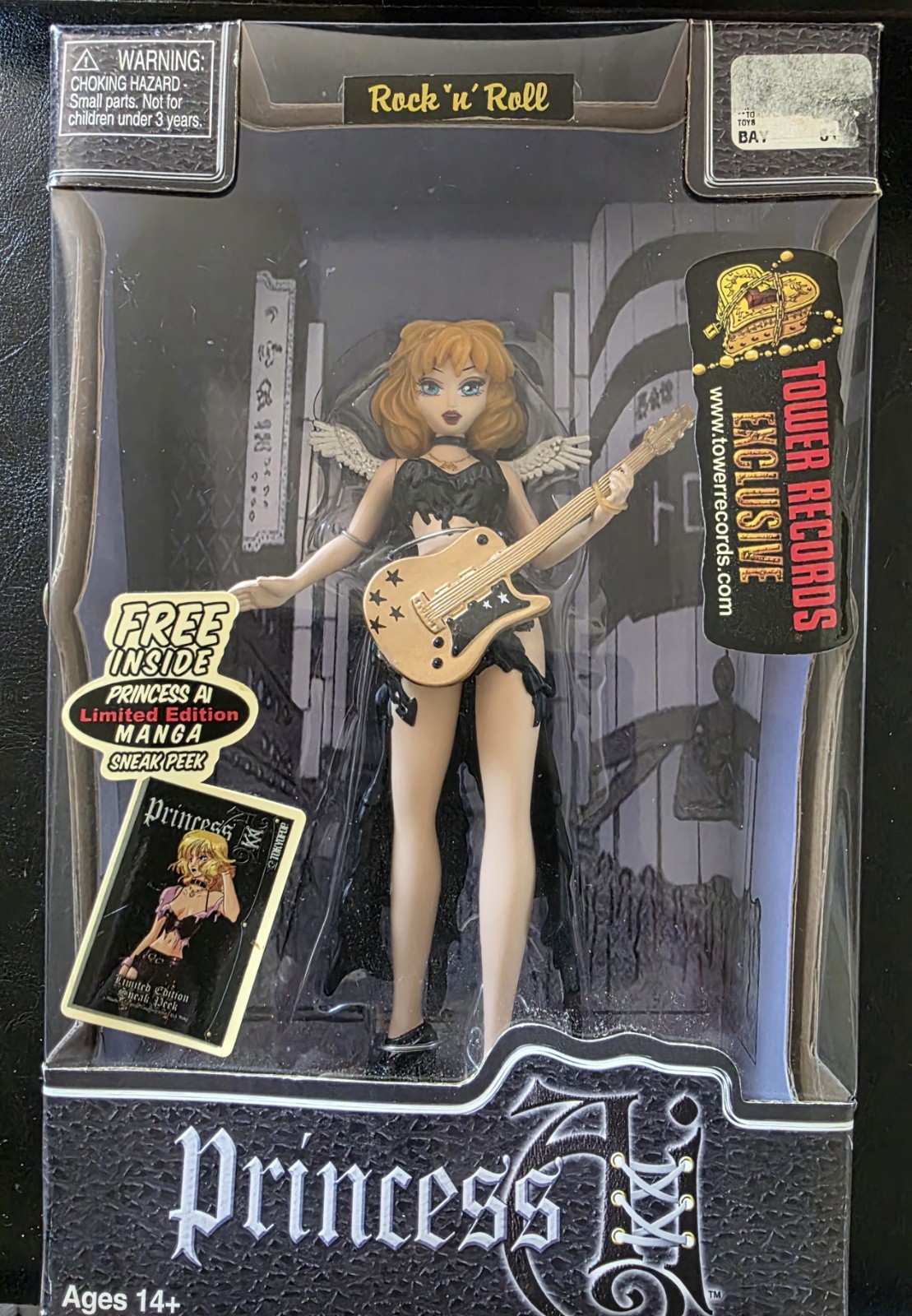 New in Box Tokyopop Princess Ai Rock N' Roll Manga Anime Figurine 