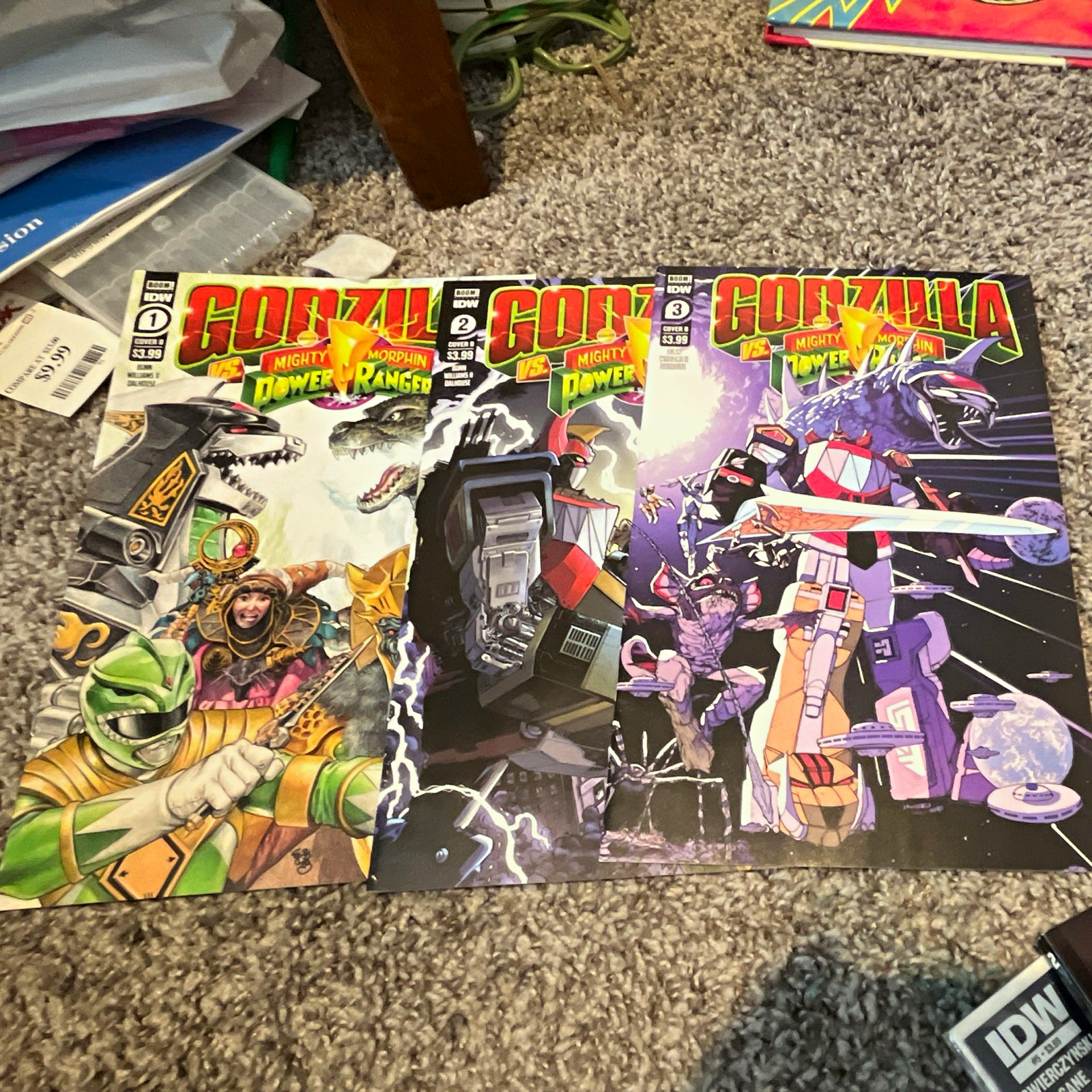 IDW Godzilla Comic Lot - Godzilla: Rulers of Earth Vol 2, English, Color