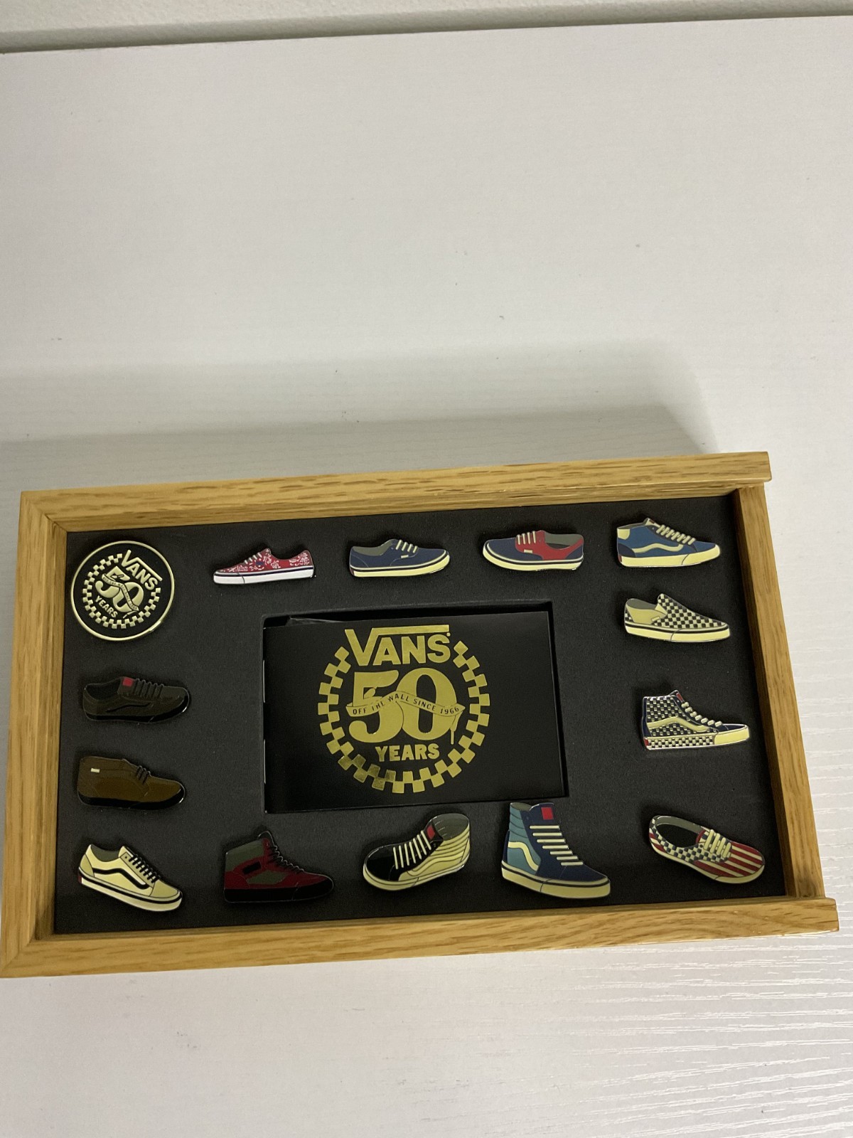 Rare Vans 50th Anniversary Pin Set Collection