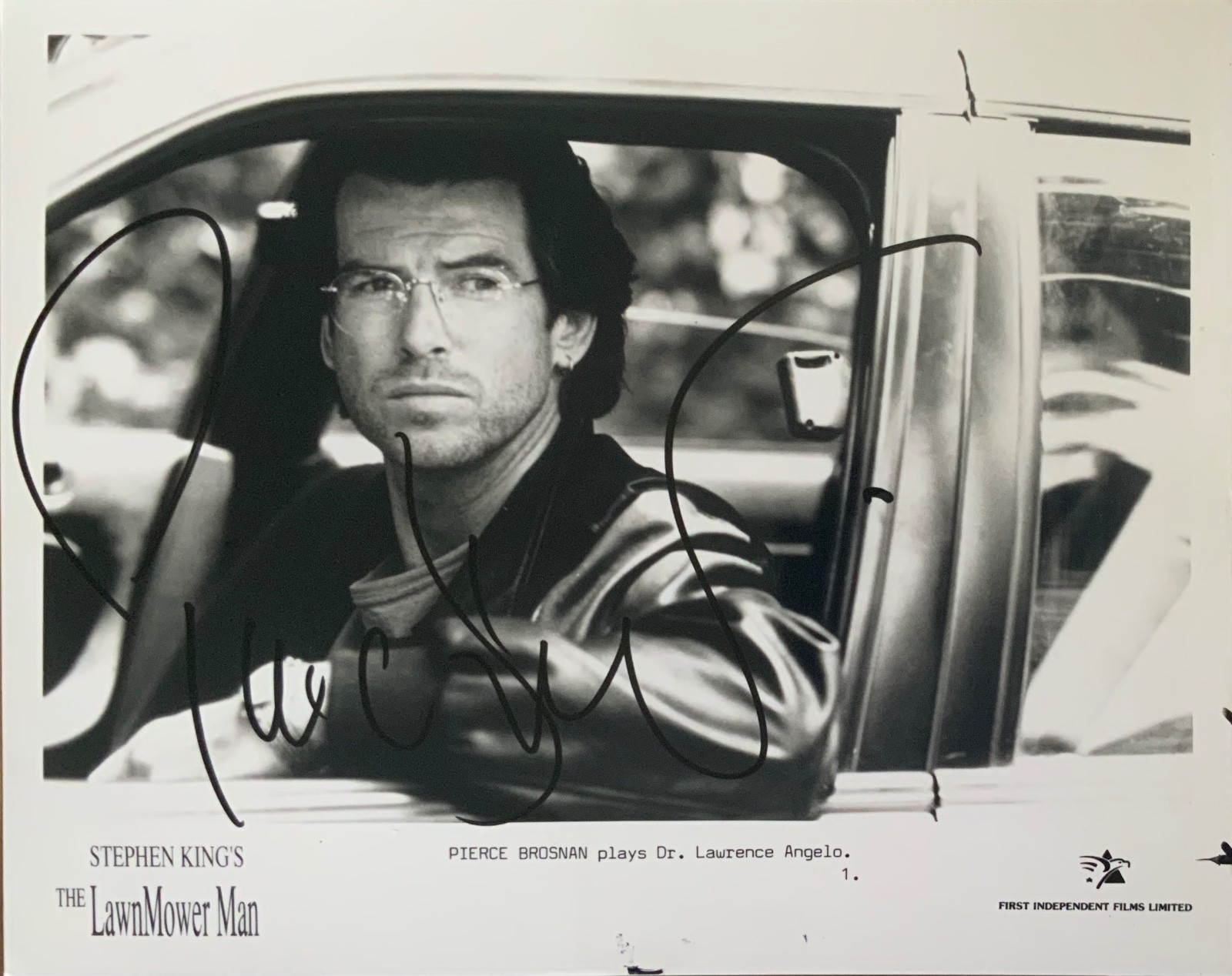 Pierce Brosnan SIGNED rare 10x8 Photo RACC ACOA COA
