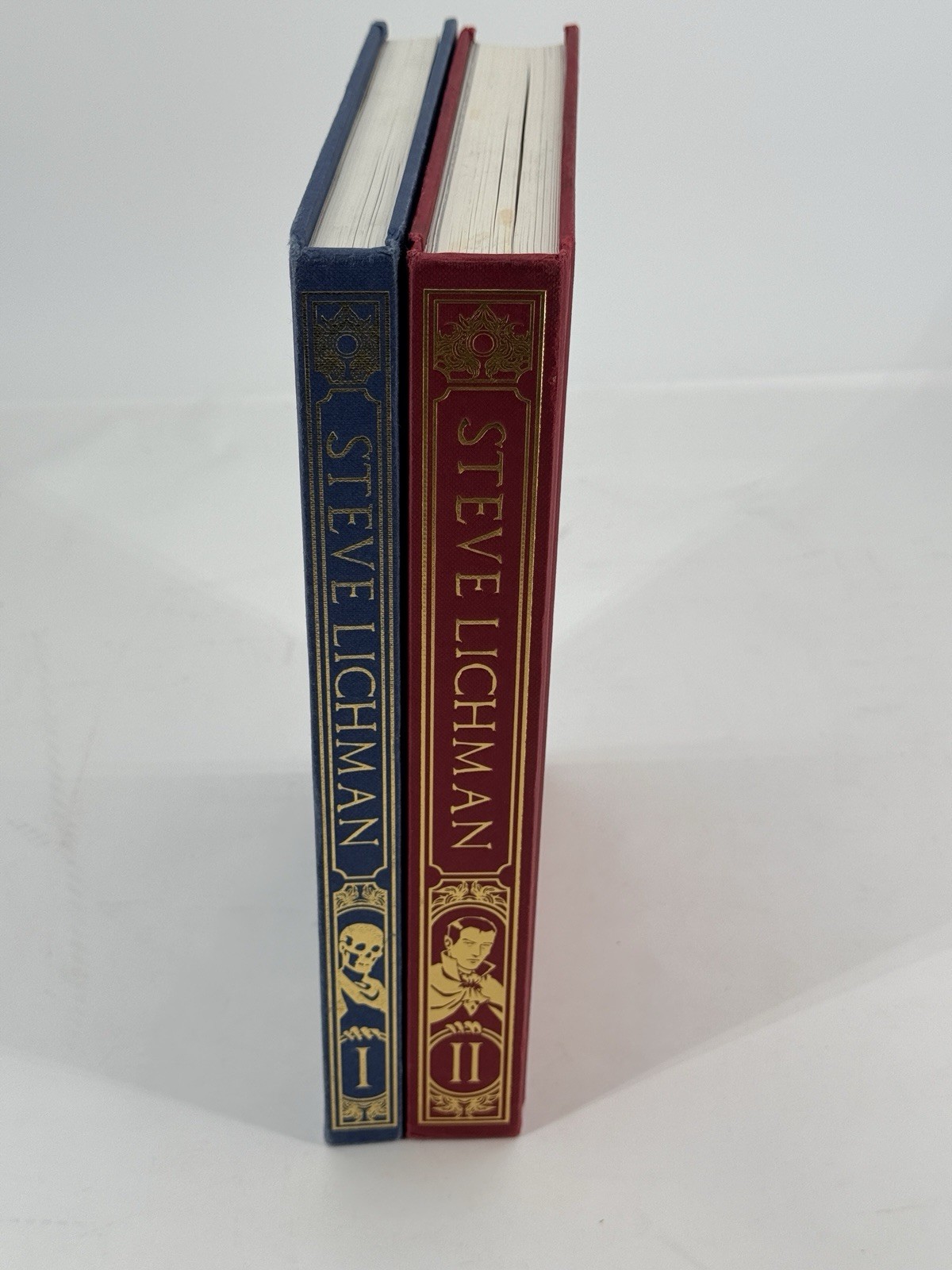Steve Lichman Volume 1 & 2 First 1st Edition signed numbered Hardcover Ltd book