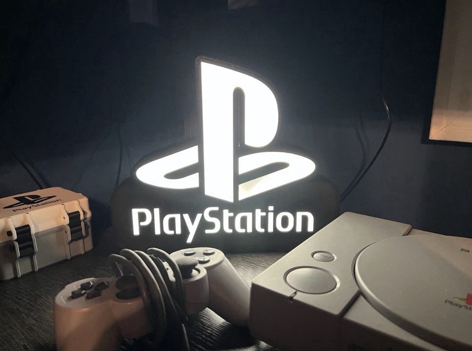 PlayStation Vintage Style Desk Top lamp