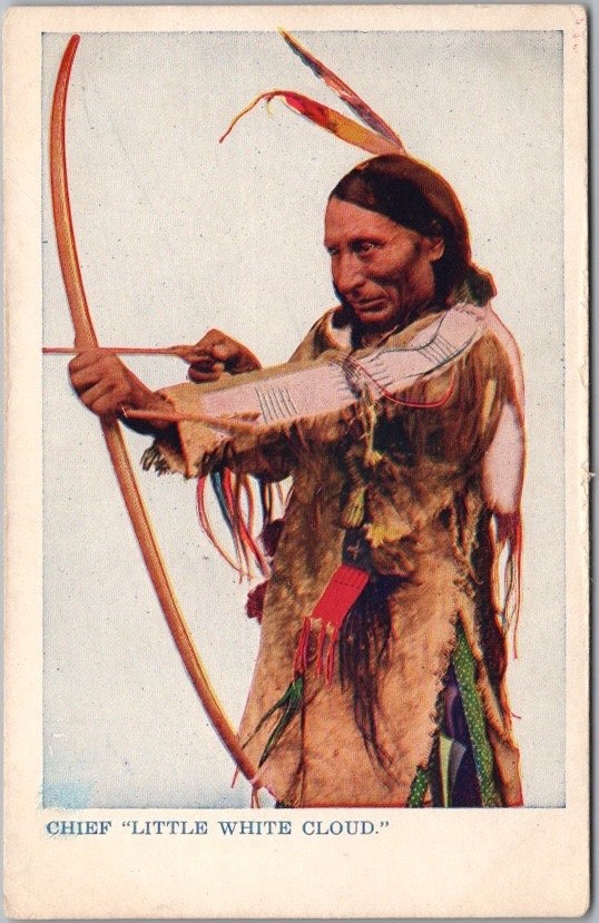 c1910s Native Americana / Indian Postcard 