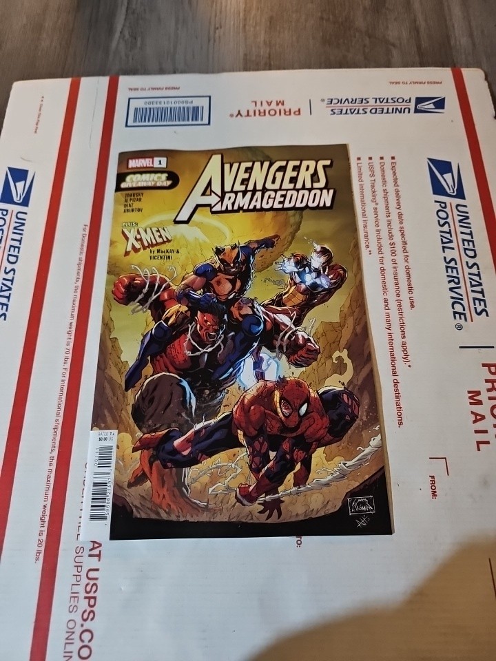 ARMAGEDDON/X-MEN #1 FCBD 2026  UNSTAMPED Bag & BOARDED NM- OR BETTER 