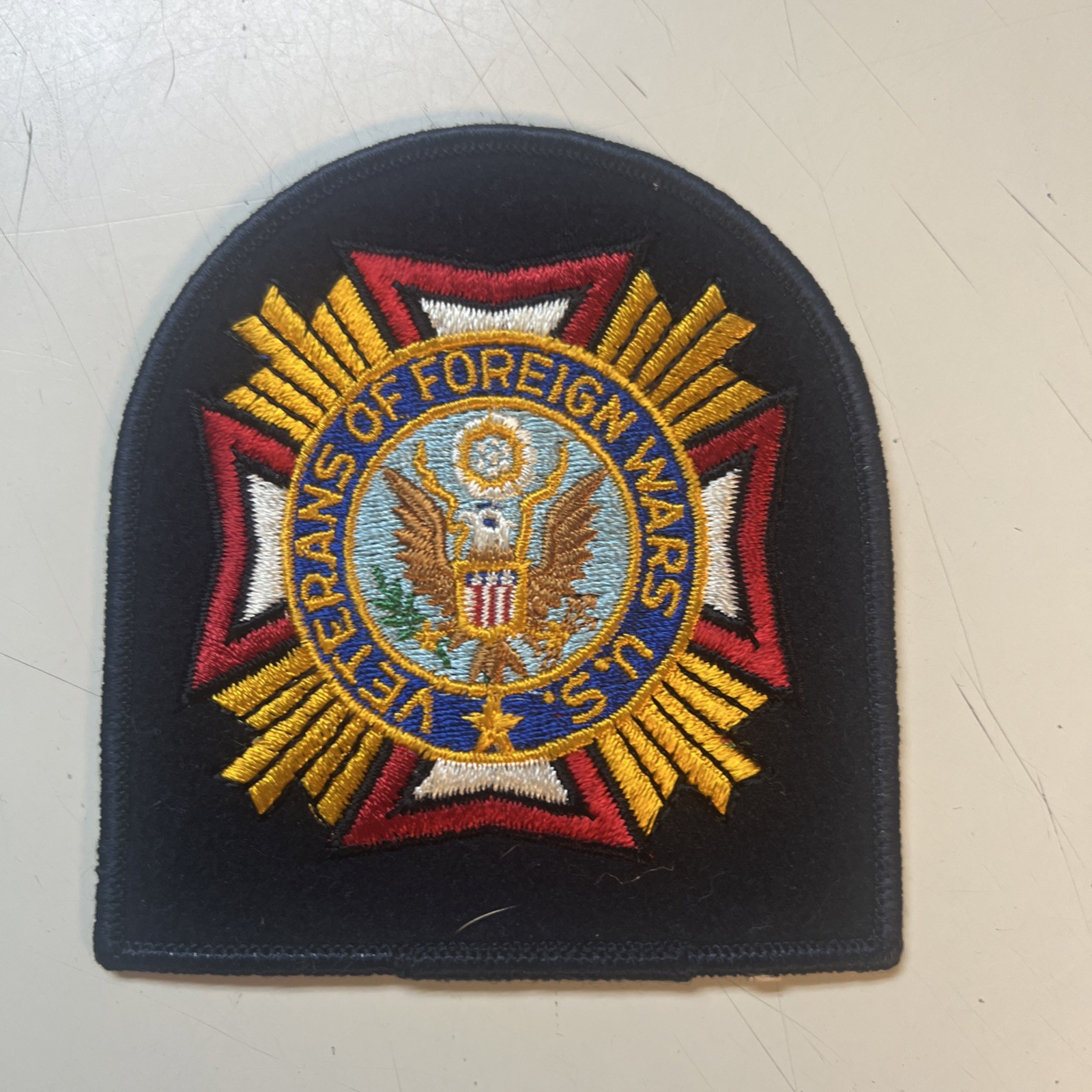Vintage Veterans Of Foreign Wars Patch Vintage Veterans Of Foreign Wars Patch