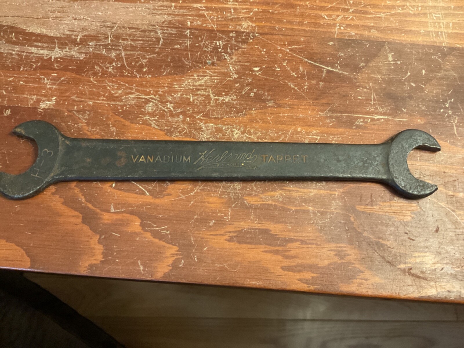 Herbrand Fremont Wrench tool double Open End 11/16 And 5/8 Herbrand Fremont Wrench tool double Open End 11/16 And 5/8