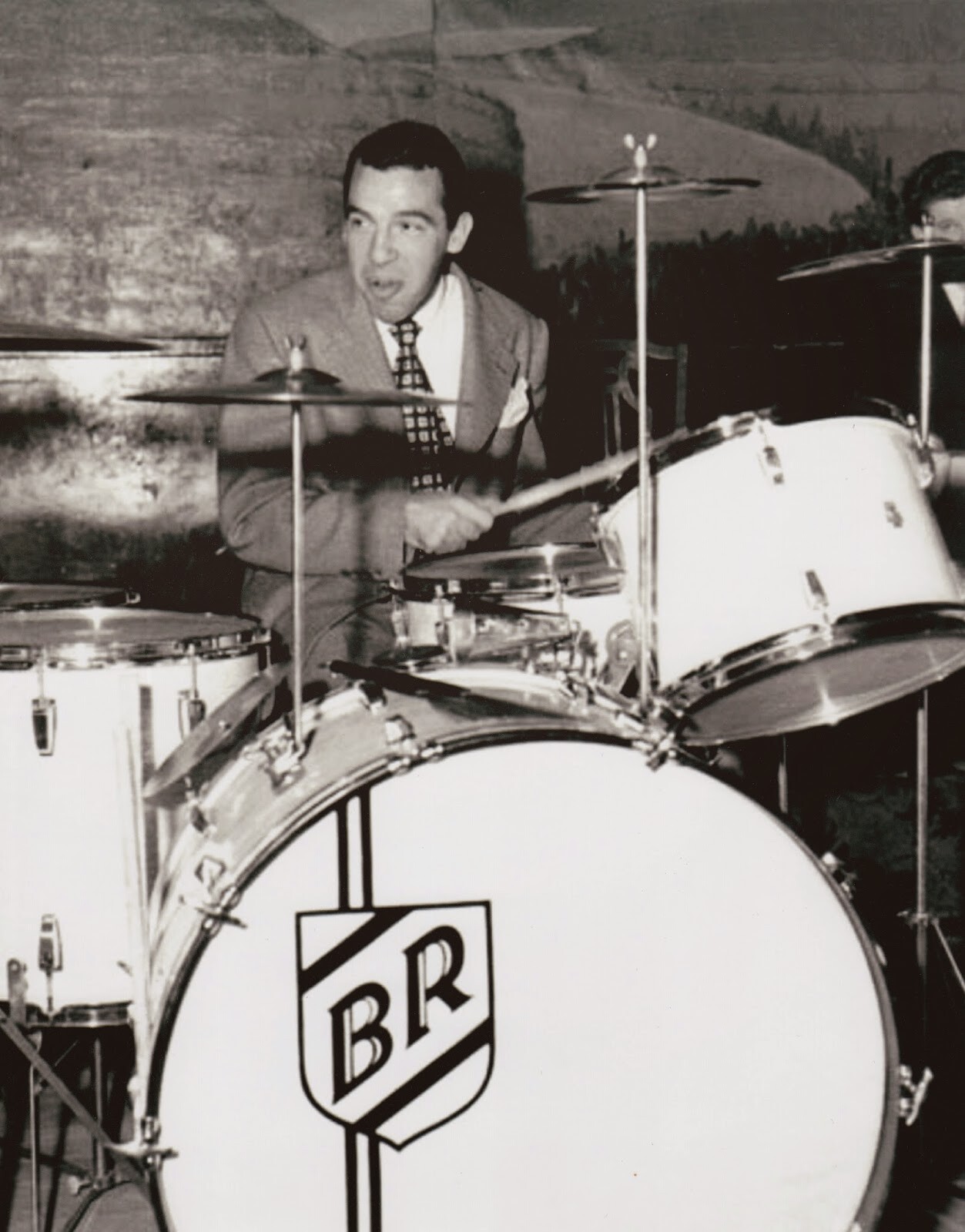 Buddy Rich Playing The Drums 4x6 Picture Celebrity Print Buddy Rich Playing The Drums 4x6 Picture Celebrity Print