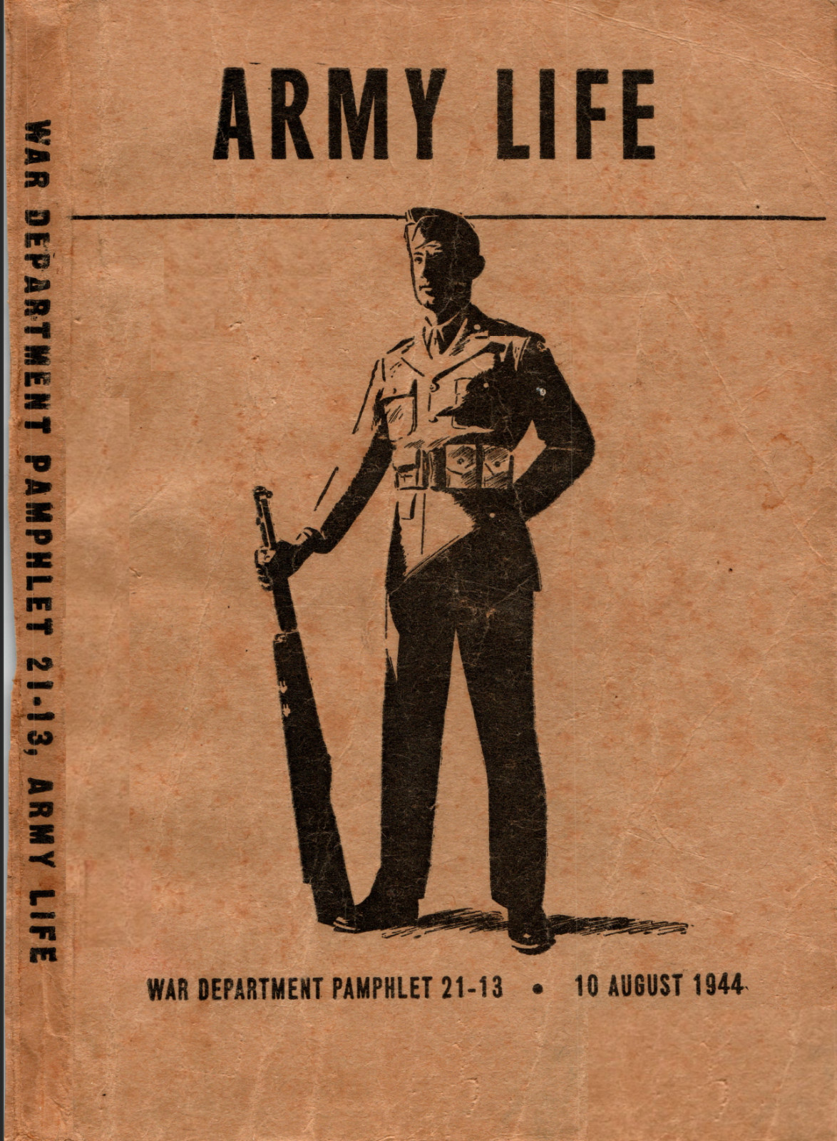 124 Page 1944 WAR DEPARTMENT PAMPHLET 21-13 ARMY LIFE Manual on Data CD