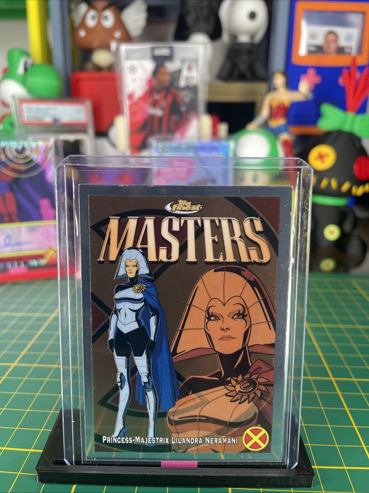 Topps Finest Marvel X-Men 97 Princess Majestrix Lilandra Neramani Másters #34