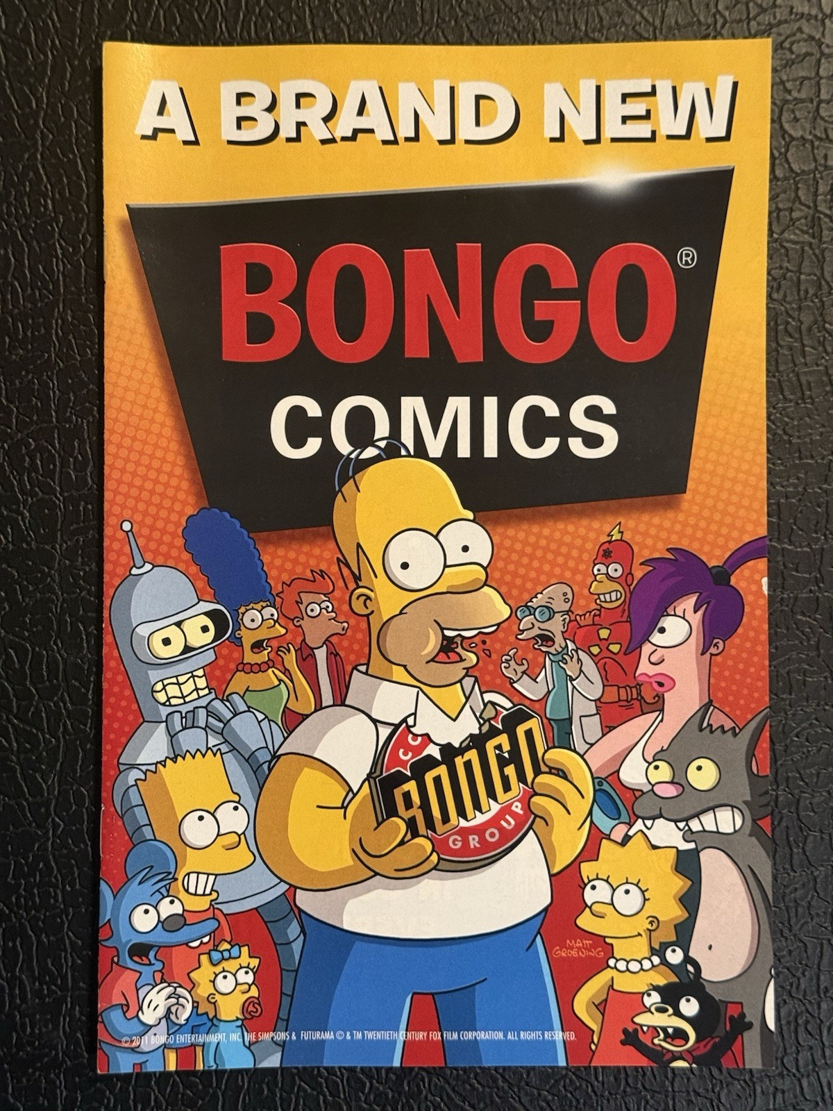 A Brand New Bongo Comics #nn The Simpsons/Futurama Promo Comic (2011)