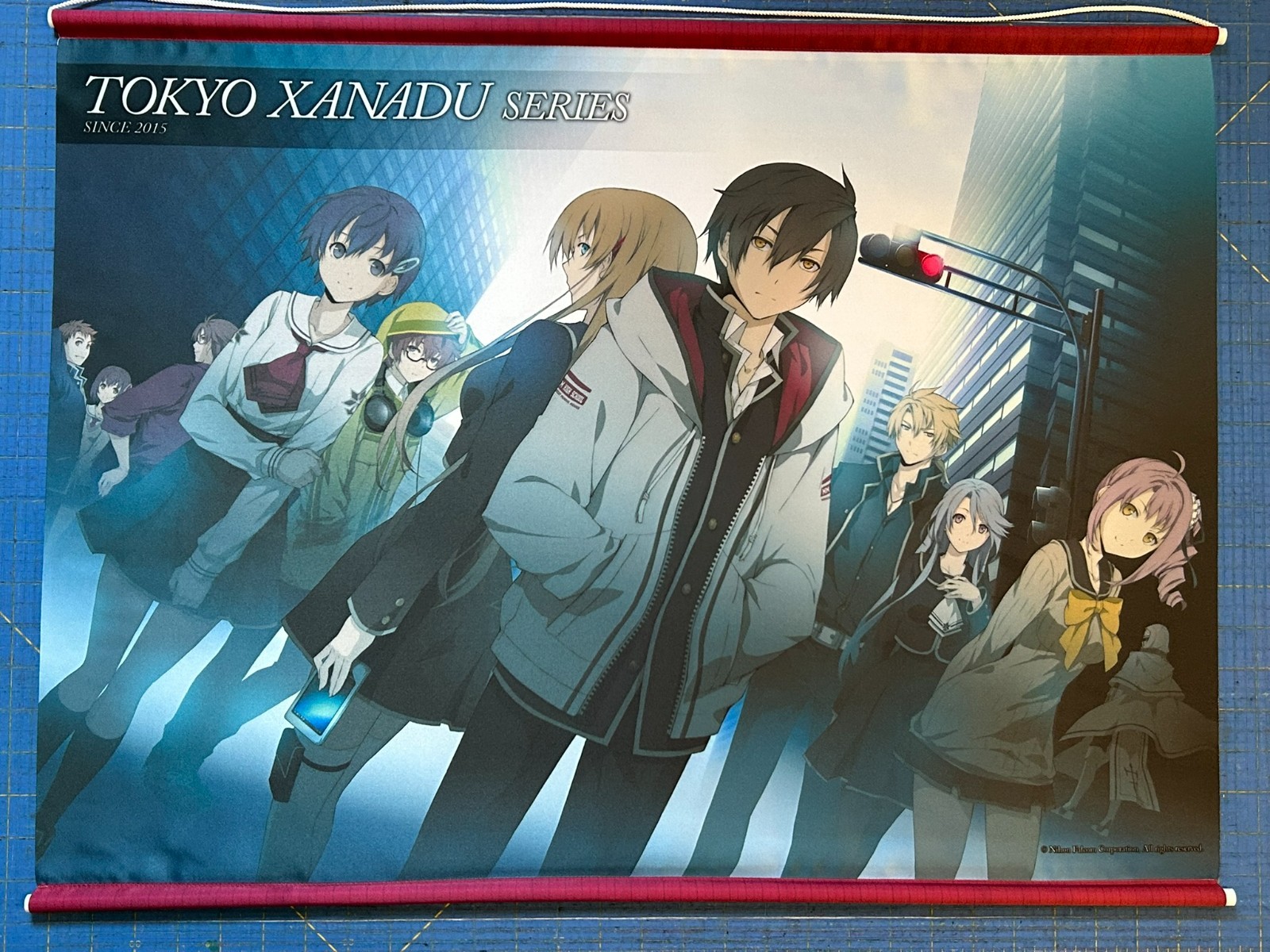 Tokyo Xanadu B2 Tapestry Wall Scroll Nihon Falcom Kou Tokisaka Asuka Hiiragi