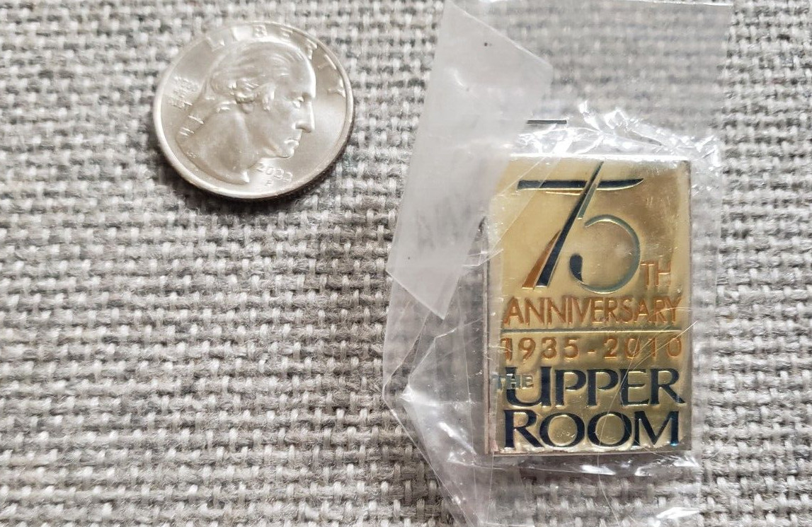 75th Anniversary The Upper Room Pin