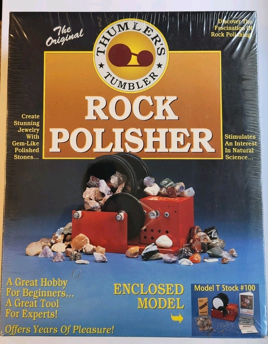 Thumler's Tumbler Rock Polisher Model T, Stock #100 Unopened New