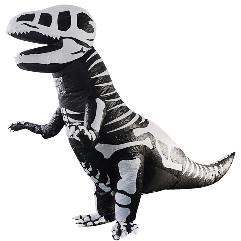 BKstar KL02-XS Skeleton Dinosaur Inflatable Costume T Rex For Kids