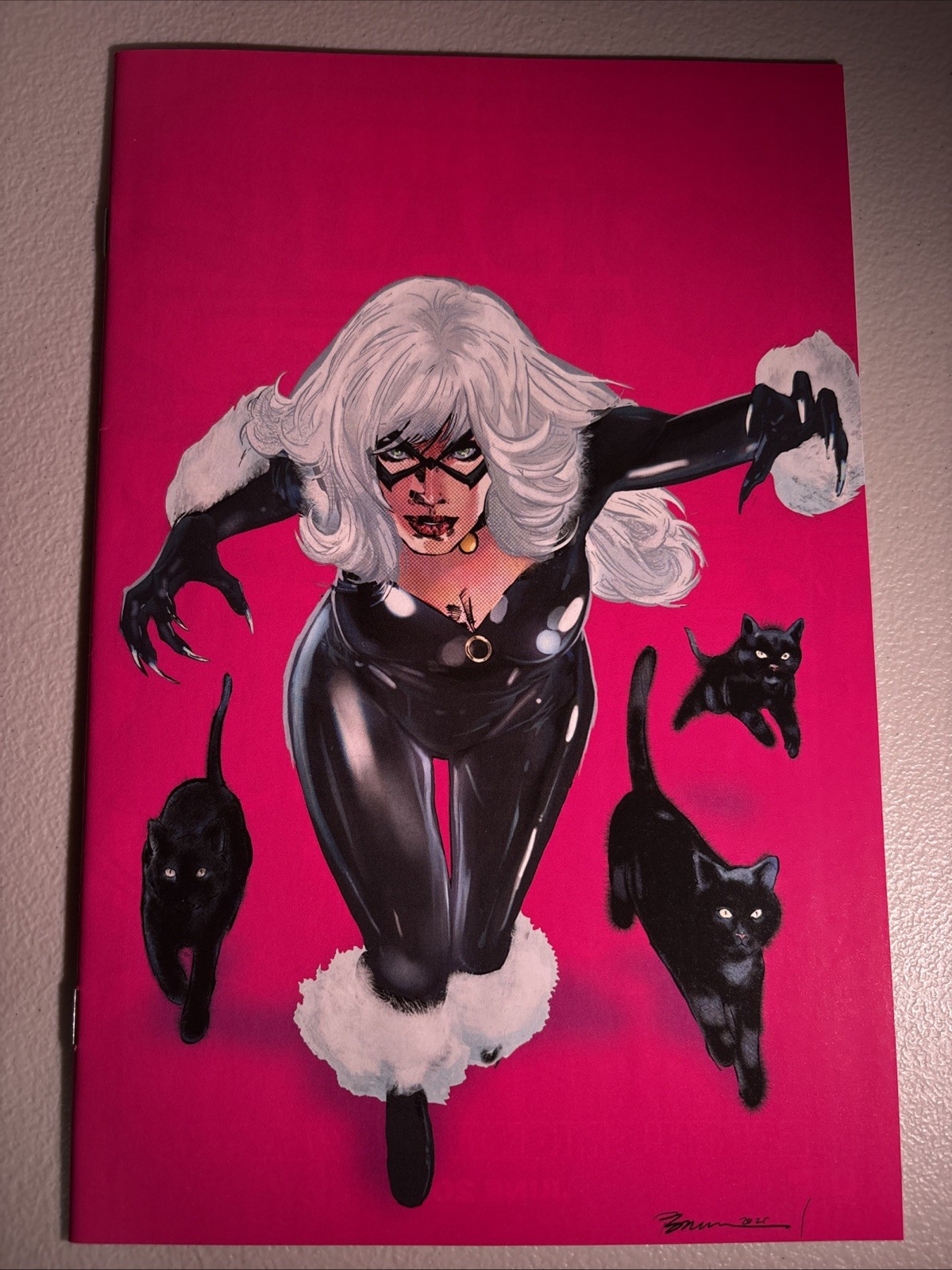 Black Cat #7 1:50 Phil Jimenez Virgin Variant Cover Marvel 2021 Black Cat