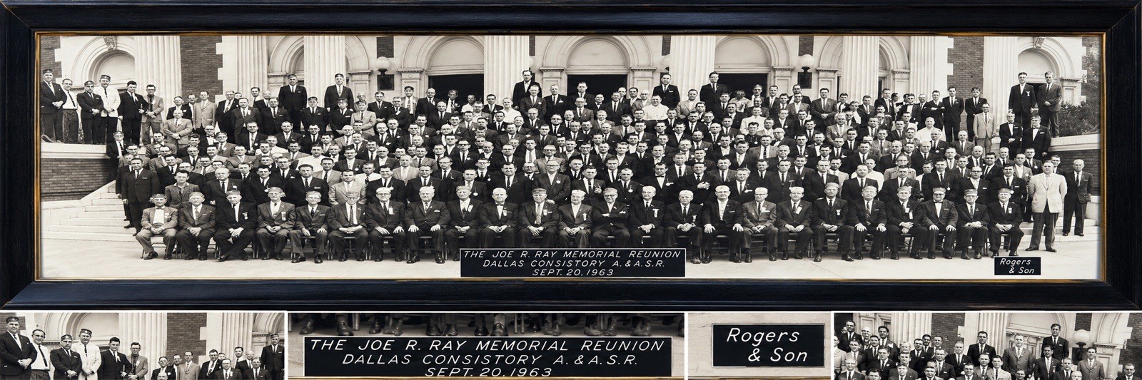 Vintage 1963 Joe R. Ray Memorial Reunion Dallas Consistory A&A.S.R. TX