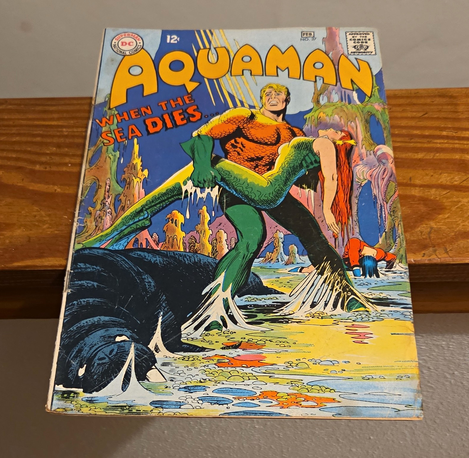 DC Comics Aquaman #37 Silver Age (1956-69) When the Sea Dies...