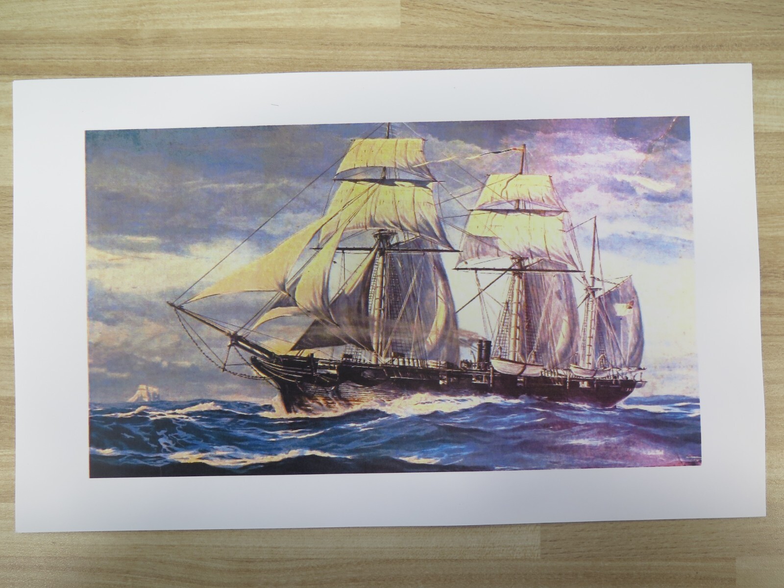 CSS Alabama - Print - at Sea