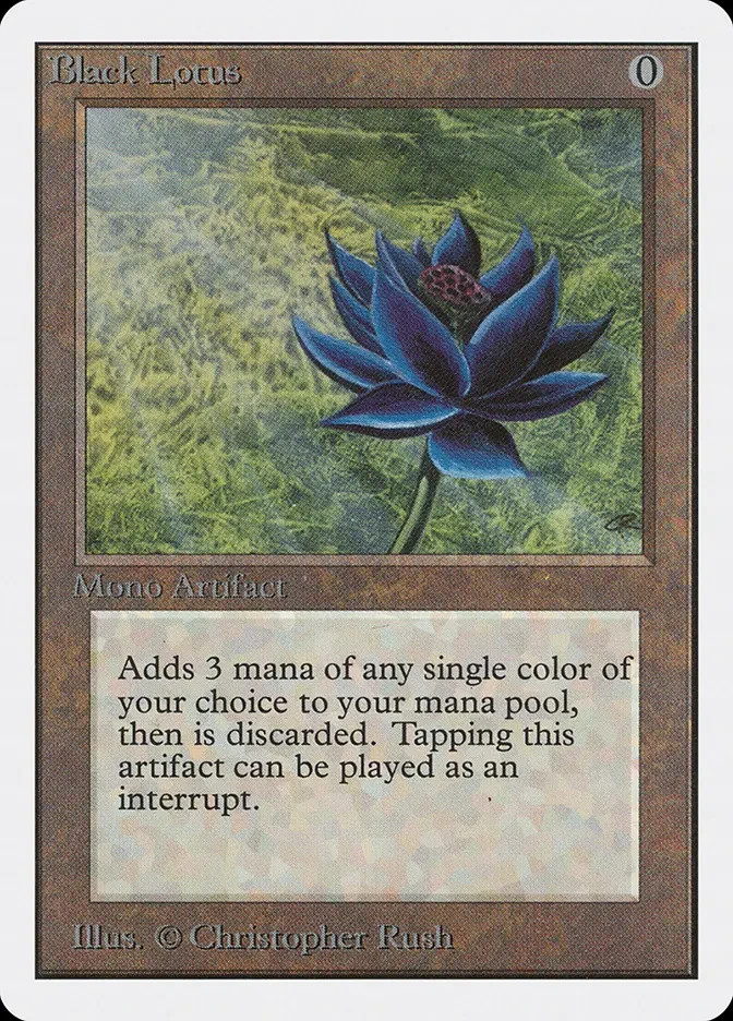 Black Lotus Unlimited Edition (2ED) #233 · Rare · English · Nonfoil Playtest