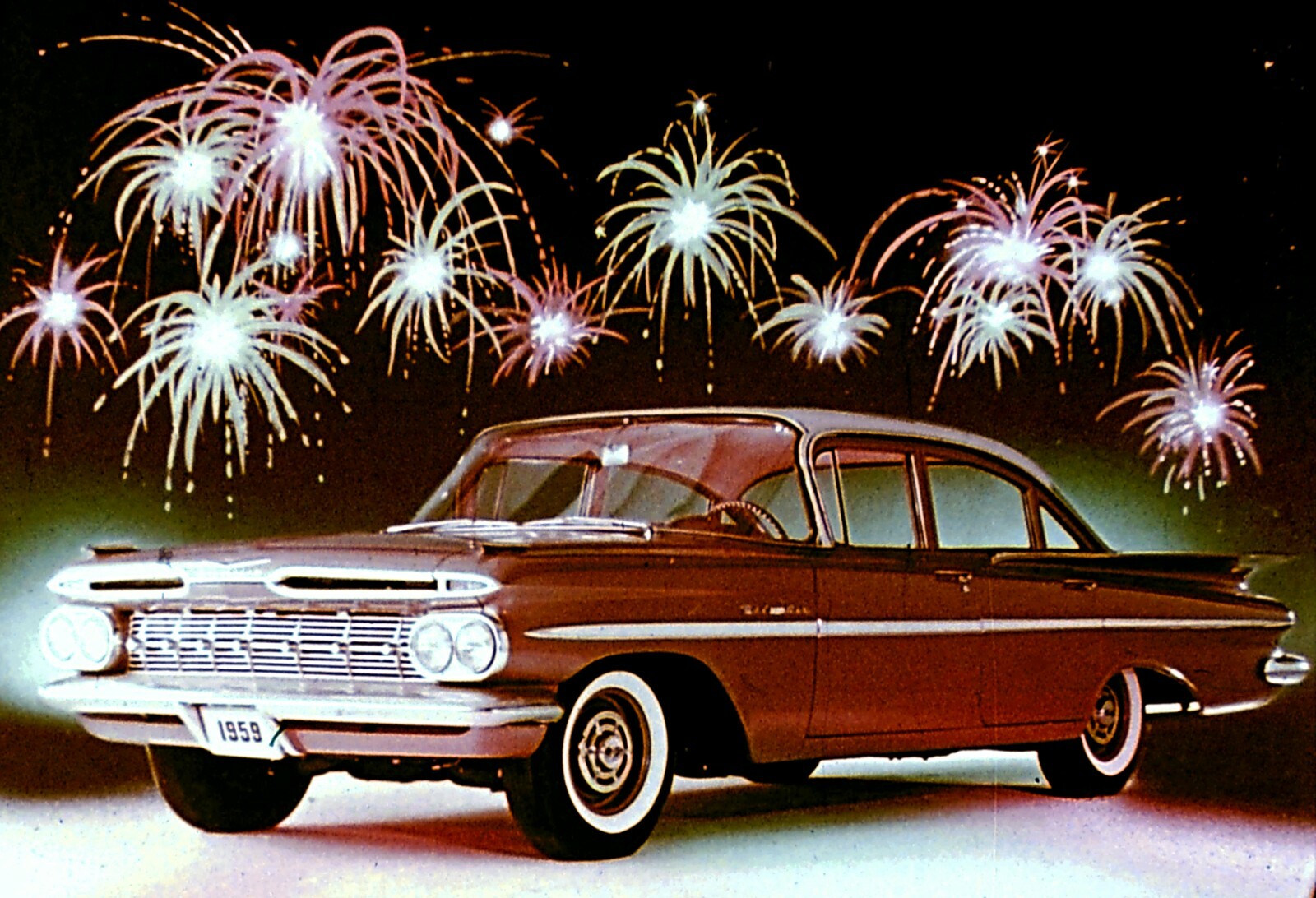 1959 Chevrolet Wow Car Factory Film - Mp4 CD or DVD
