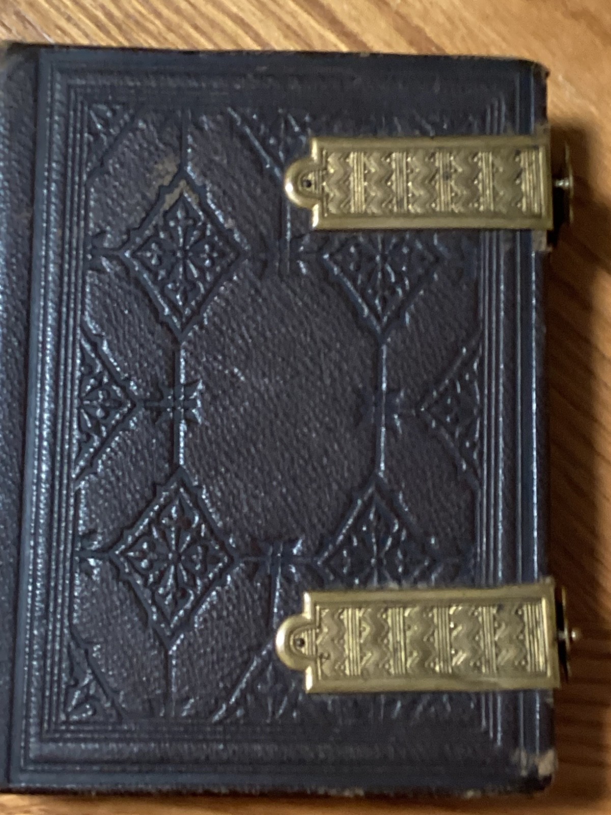 Beautiful leather 1860s Civil War Era Photo Album with 24 Photos (CDV)