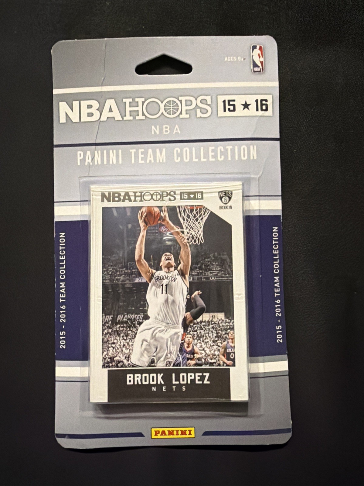 Brooklyn Nets 2015 2016 Panini NBA Hoops Team Set Brook Lopez Factory Sealed