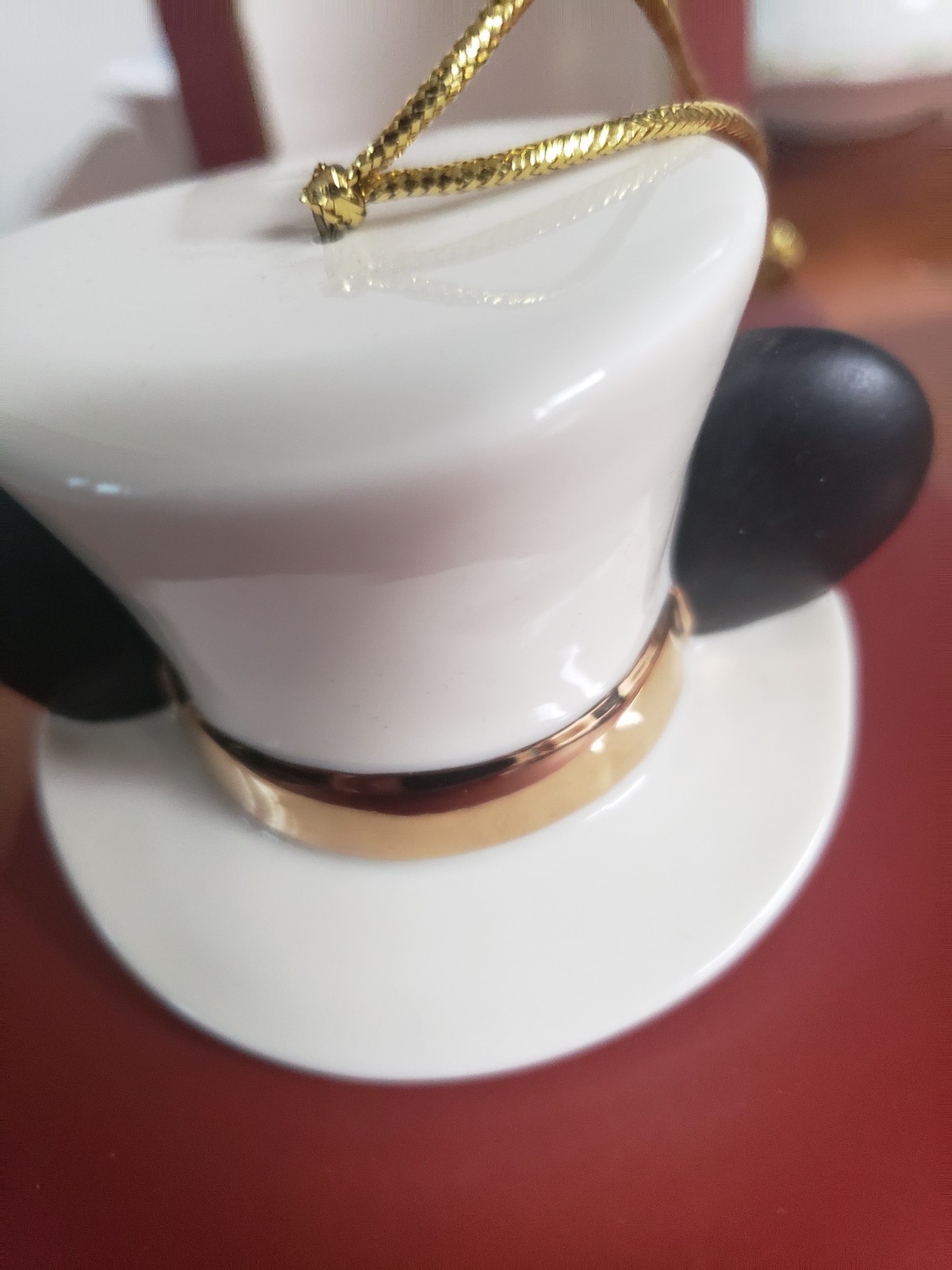 Lenox Mickey Groom Ears Golden Band Christmas Ornament Lower 48 Lenox Mickey Groom Ears Golden Band Christmas Ornament Lower 48