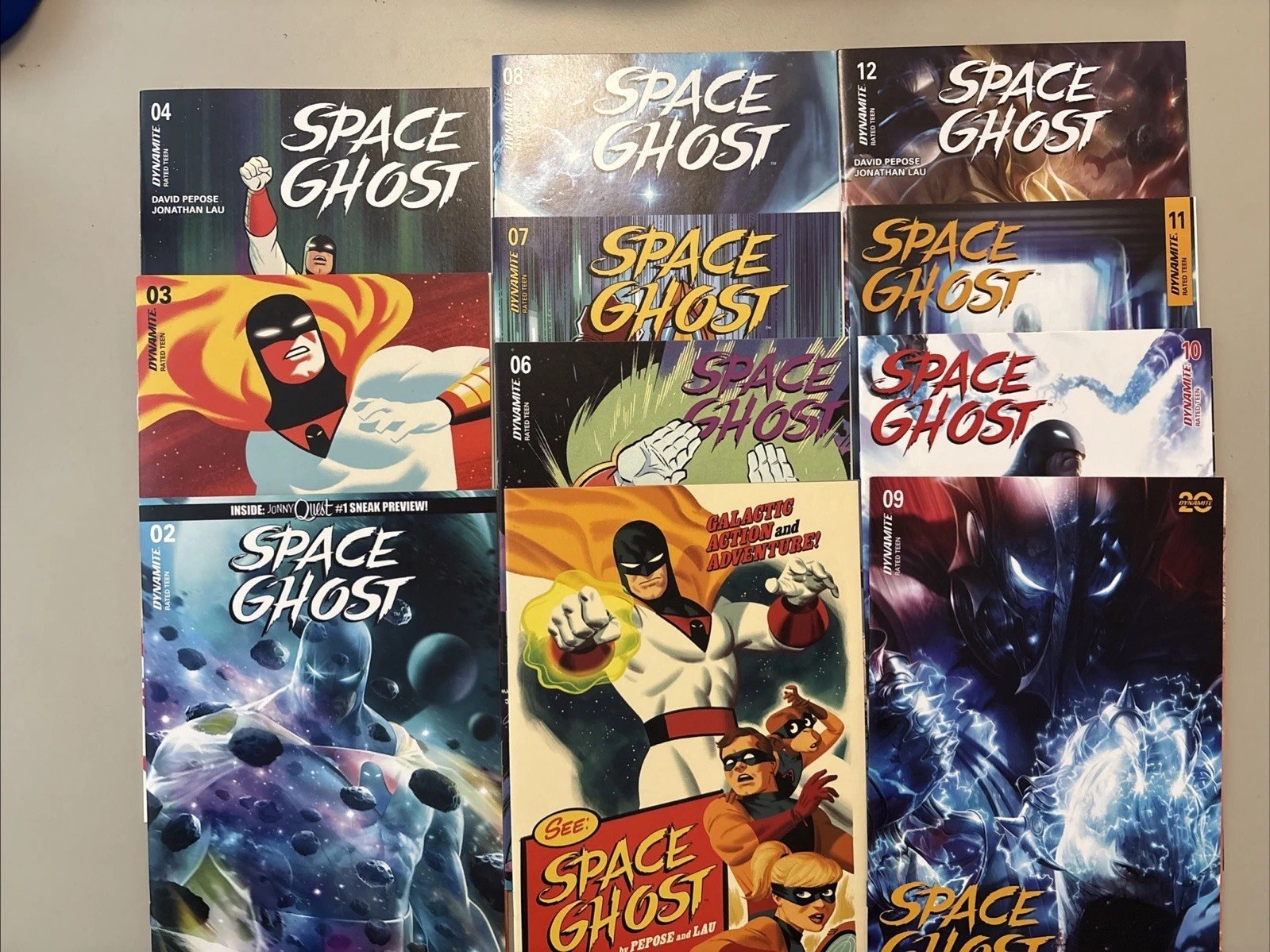 Space Ghost #2-12 (2024 Dynamite Comic Lot Run) David Pepose / Jonathan Lau