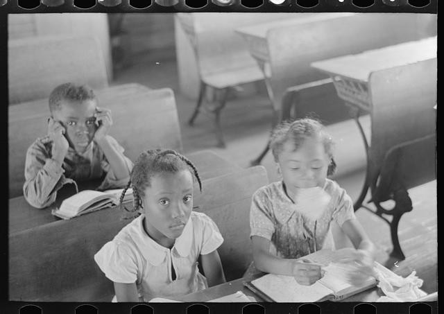 La Forge Missouri Schoolchildren Classroom 1938 African American Children