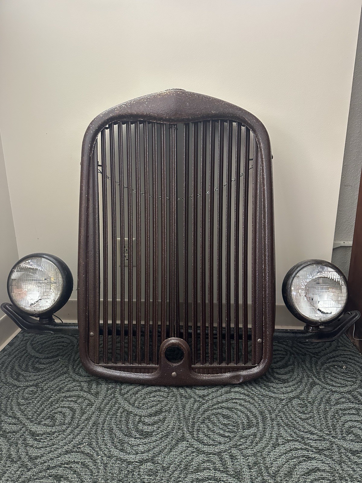 Mounted 1932 Ford Grill Wall Art Mounted 1932 Ford Grill Wall Art
