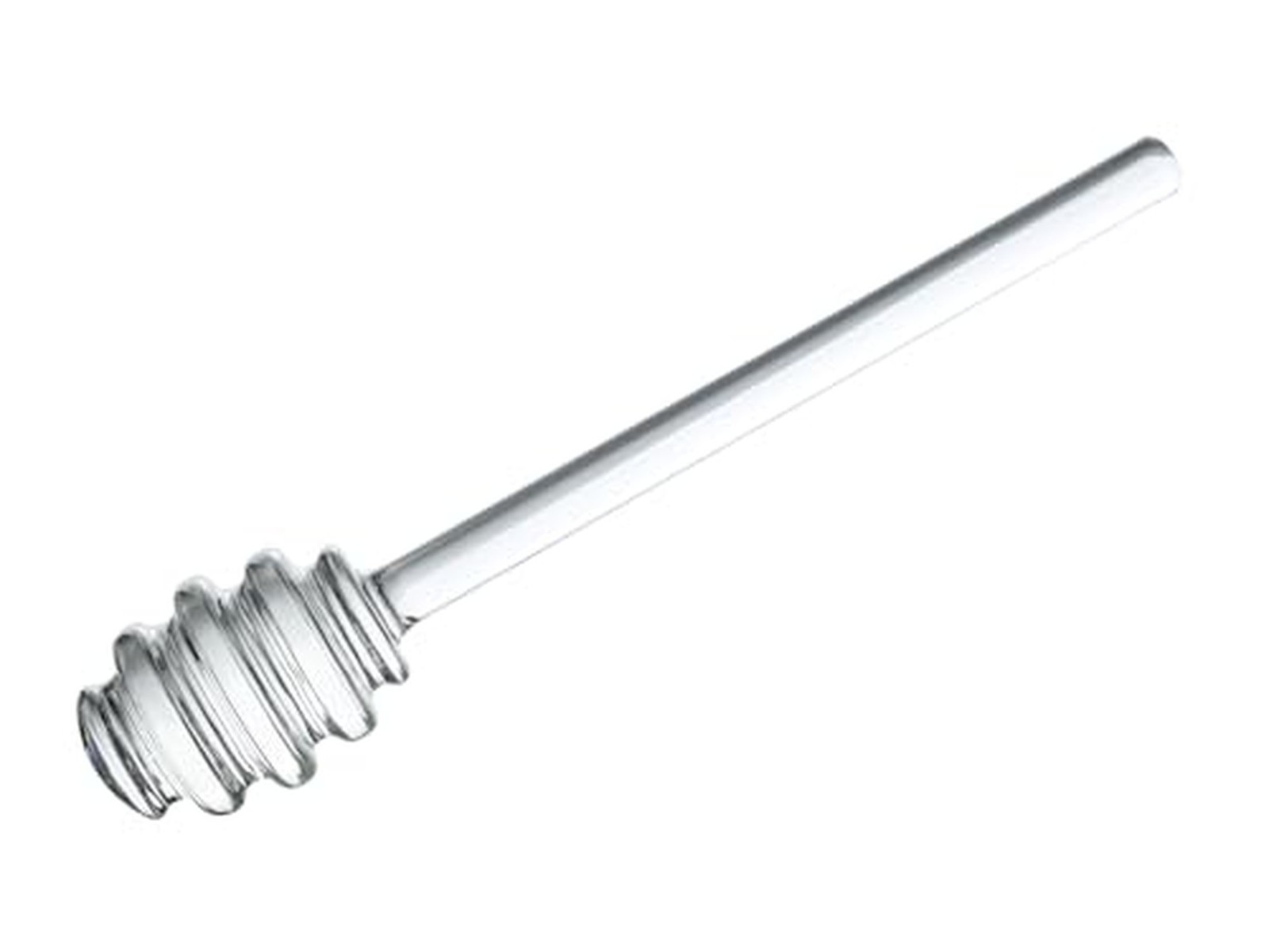 Glass Honey Dipper, 6 Inches Clear Drizzler for Honeypot, Honeycomb Spoon Mix...
