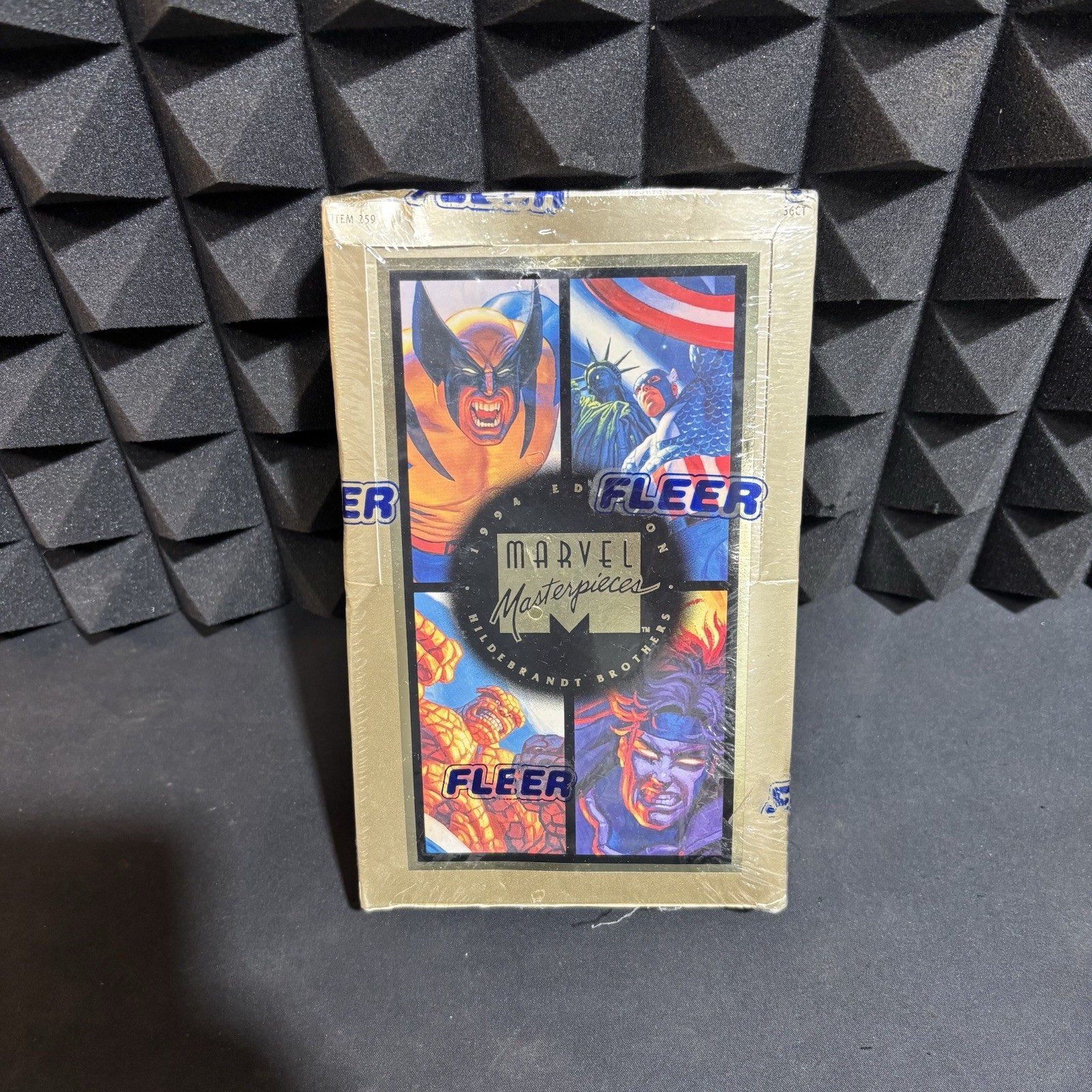 1994 Fleer Marvel Masterpieces 36-Pack Factory Sealed Box Authentic Vintage