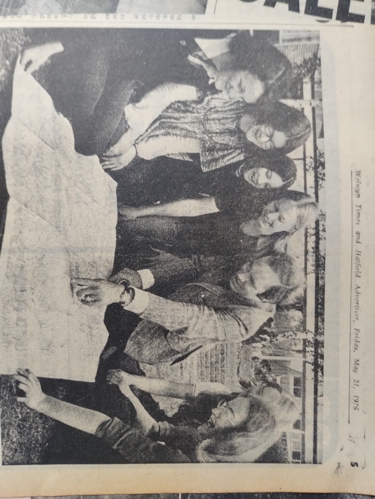 Sk309  Ephemera 1976 Picture Monks Walk School Teresa Denshsm Julie Brook 