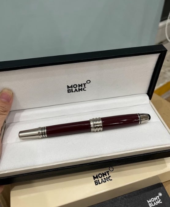Montblanc JFK John F. Kennedy Special Edition Rollerball Pen Burgundy NIB